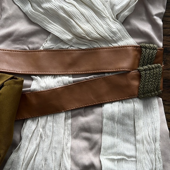 Disney Store Star Wars REY Force Awakens Girls Costume w/Extendable Staff Sz 5-6 - Picture 7 of 17